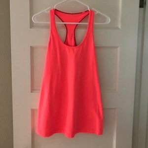 Neon Pink Lululemon Racerback Tank